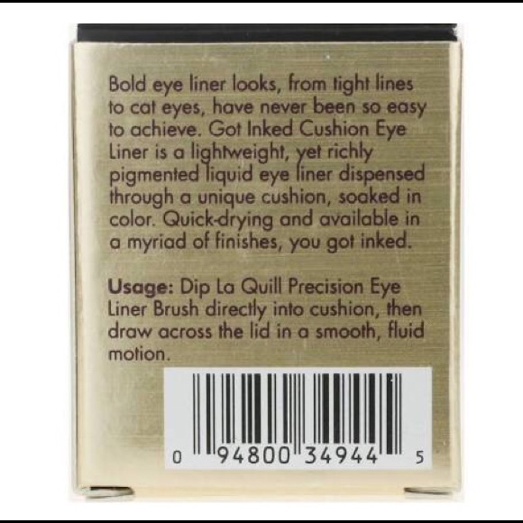 Stila Got Inked Cushion Eyeliner Blk Obsidian Ink - Picture 3 of 6